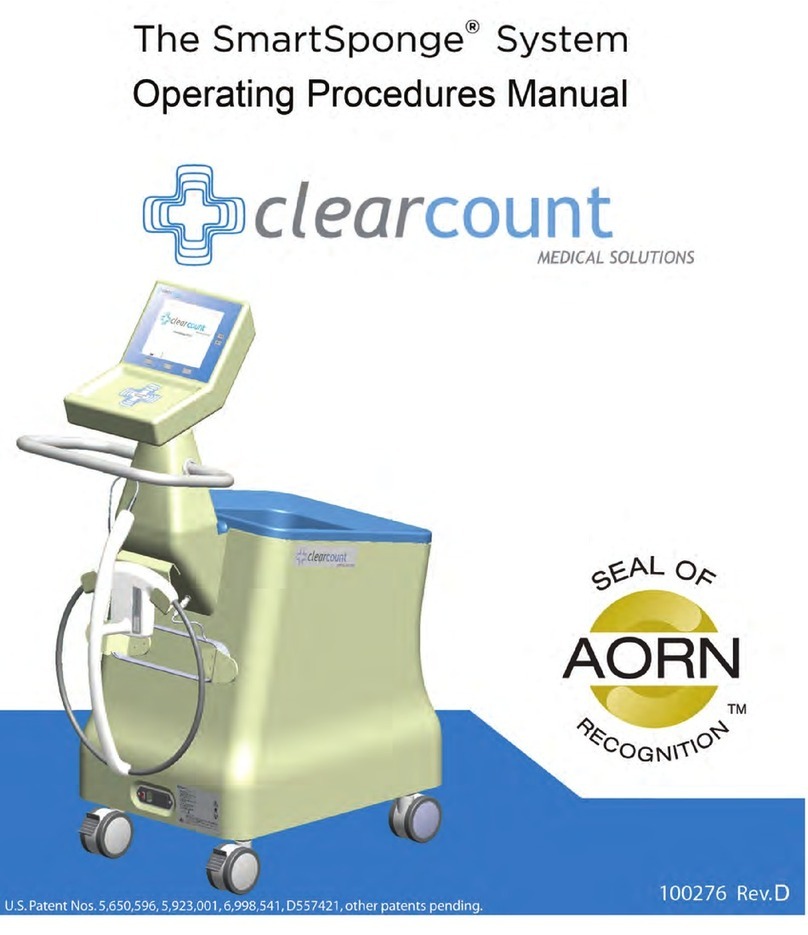 ClearCount SmartSponge Operating procedures manual