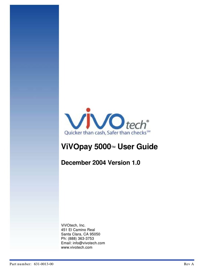 Vivotech ViVOpay 5000 user guide