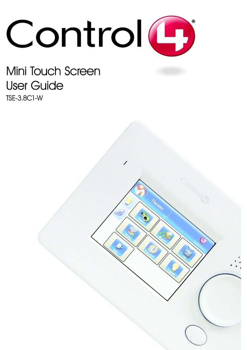 Contro l4 TSE-3.8C1-W User manual