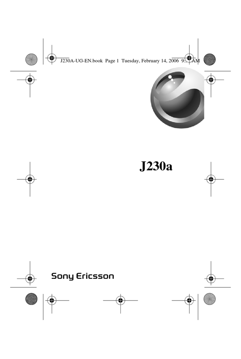 Sony Ericsson J230A User manual
