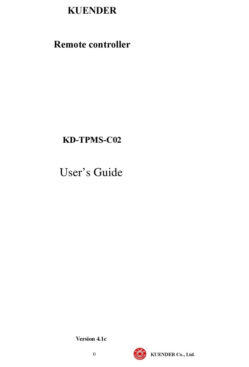 Kuender KD-TPMS-C02 user guide