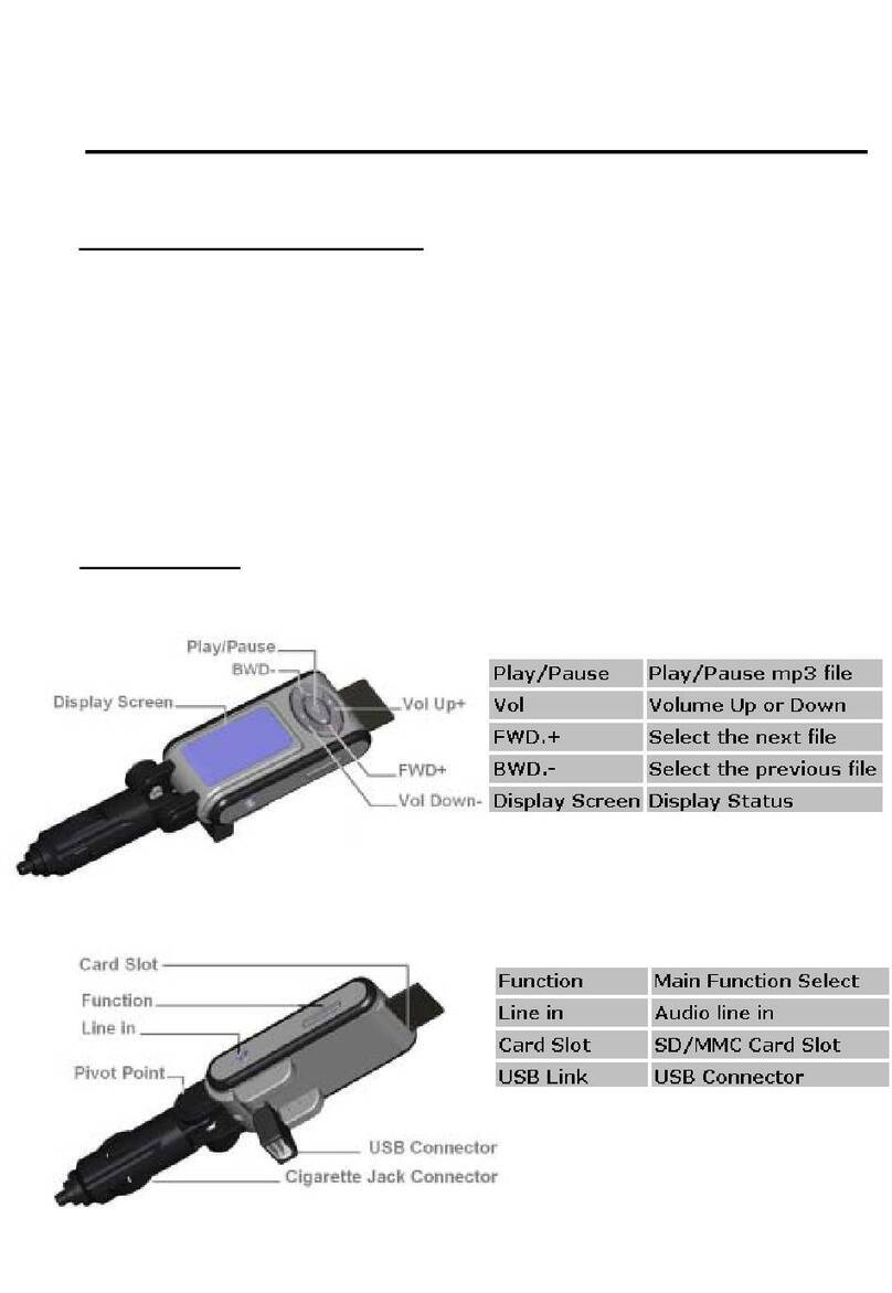 Billionton CarMP3Q quick guide