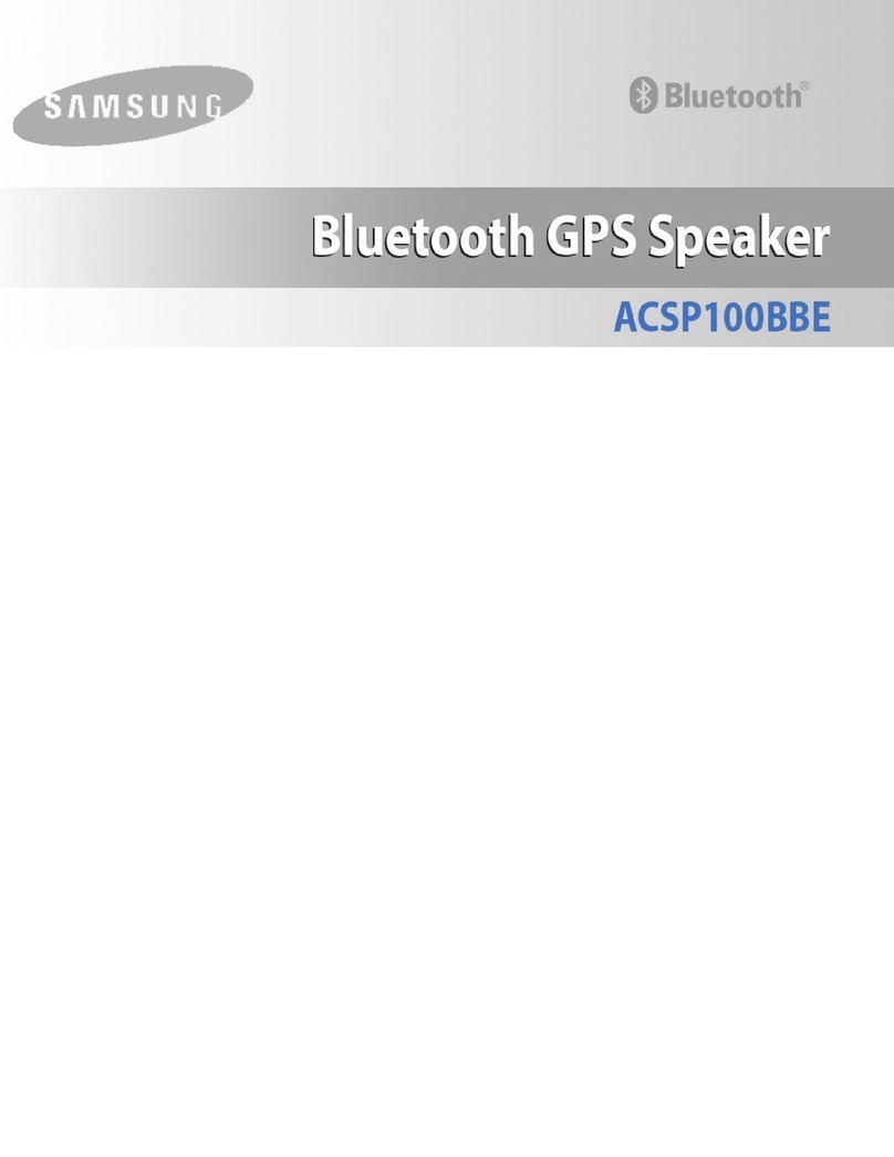Samsung ACSP100BBE User manual