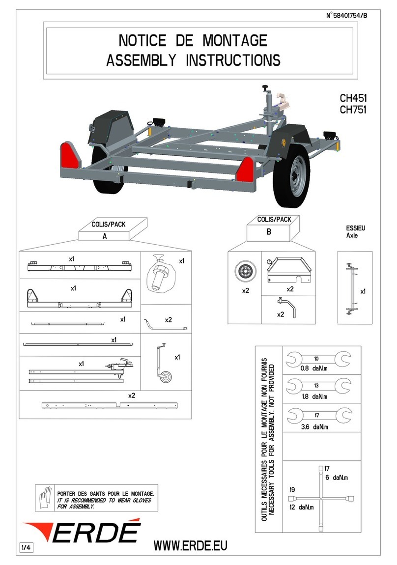 Erde CH451 Assembly instructions