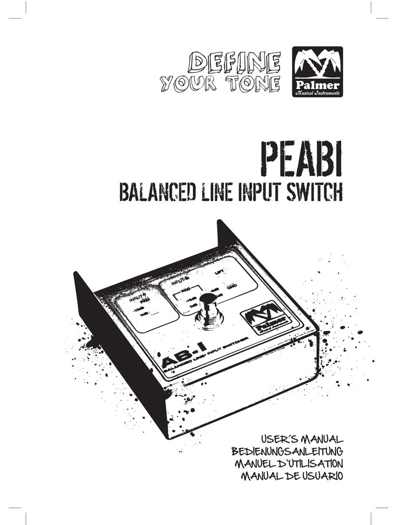 Palmer PEABI User manual