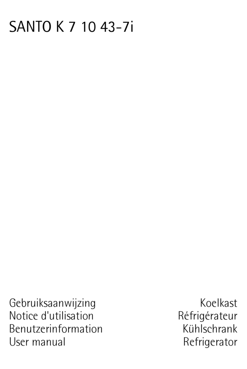 AEG SANTO K 7 10 43-7i User manual AEG SANTO K 7 10 43-7i User manual