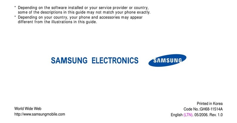 Samsung SGH-X686 user guide