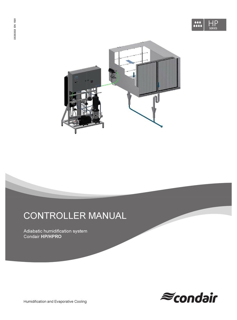 Condair HP Series User manual