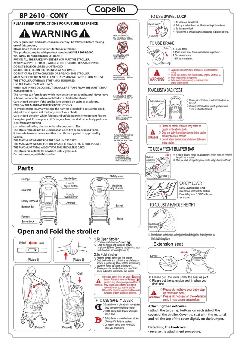 Capella BP 2610-CONY instructions