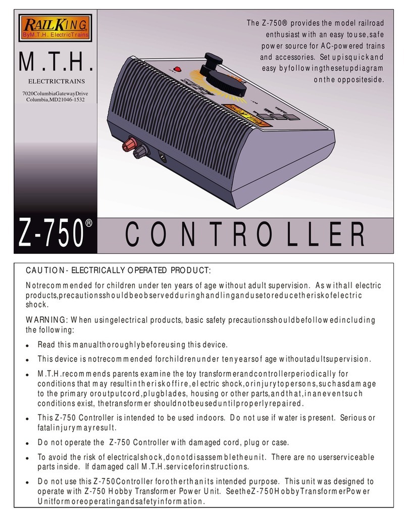 Rail King Z-750 manual