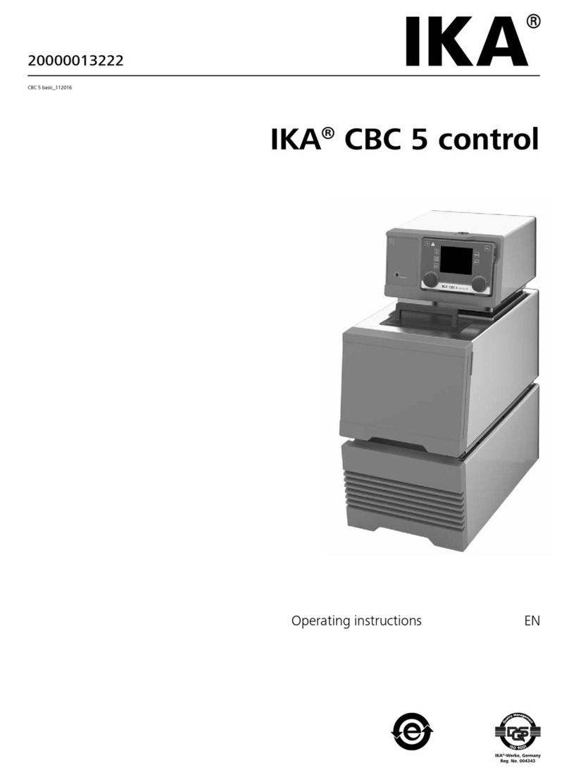 IKA CBC 5 control operating instructions IKA CBC 5 control operating instructions