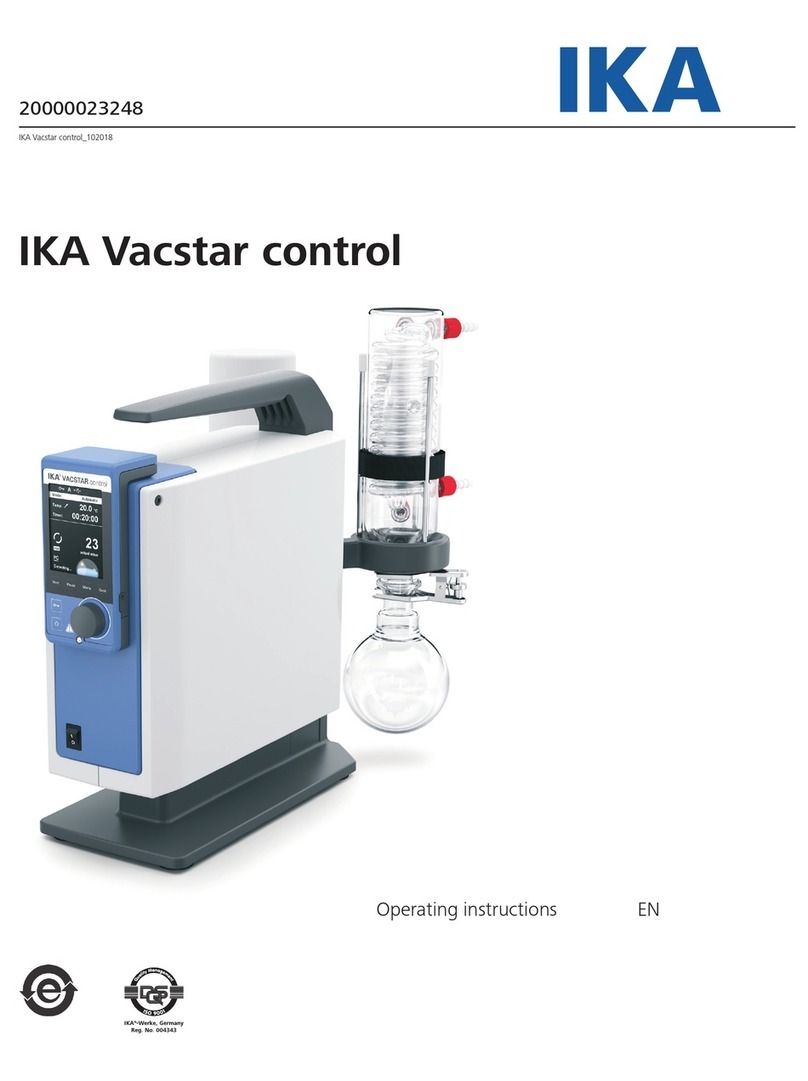 IKA Vacstar control operating instructions