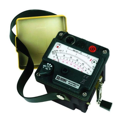 AEMC 6501 User manual