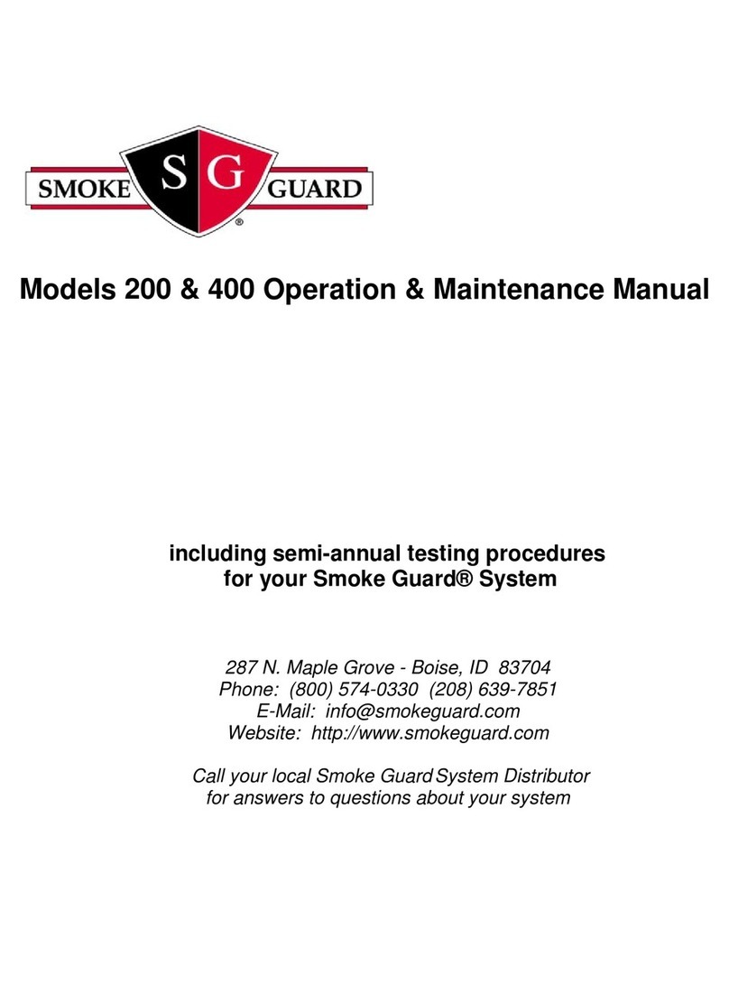 Smoke Guard 200 Operation & maintenance manual