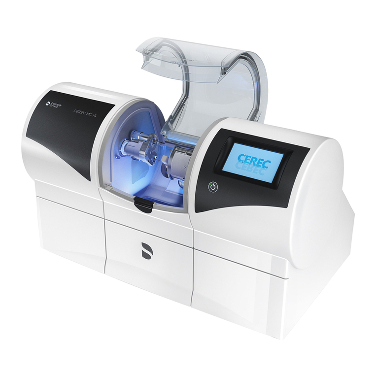 Sirona CEREC MC XL User manual