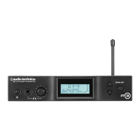 Audio Technica M3 Manual instruction