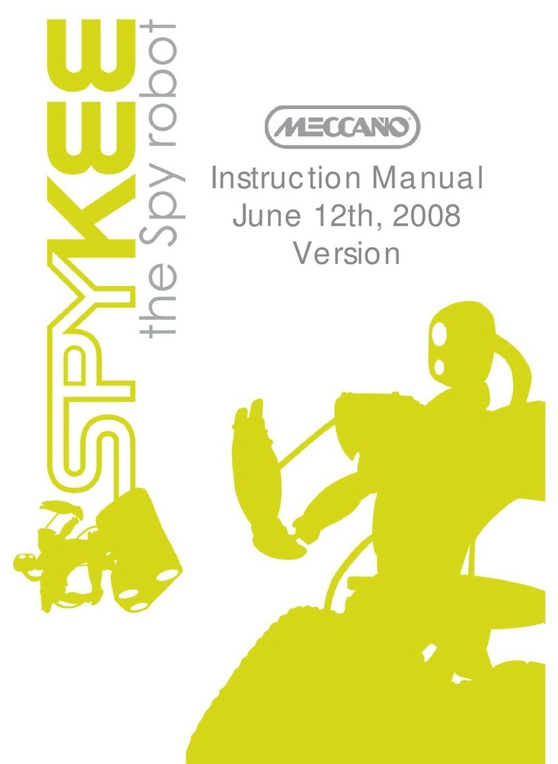 Meccano Spykee instruction manual