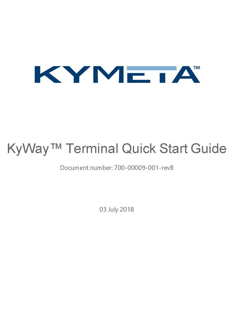 Kymeta KyWay quick start guide