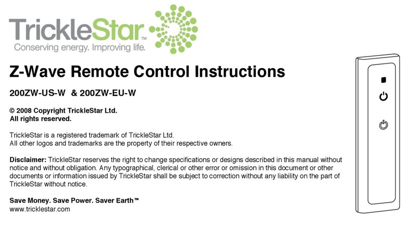 TrickleStar 200ZW-US-W instructions