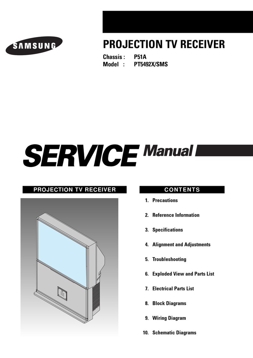 Samsung PT5492X Service manual