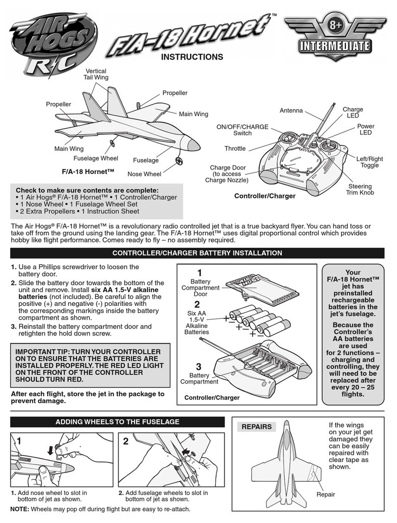 Air Hogs F/A-18 Hornet instructions