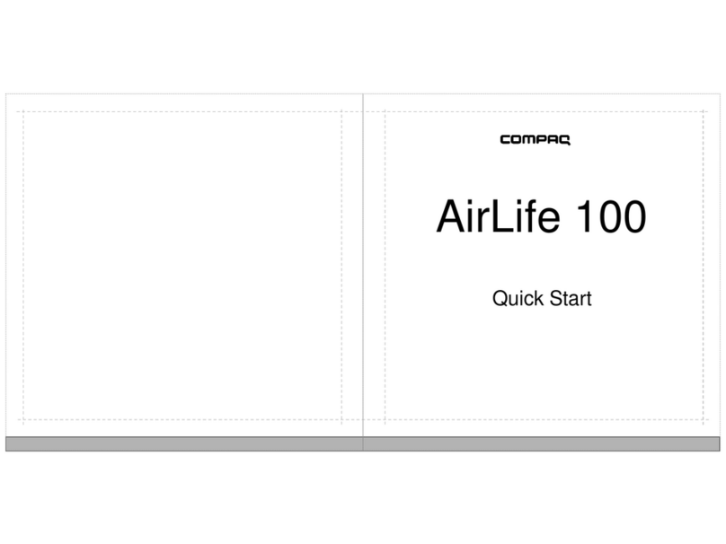 HP Compaq AirLife 100 User manual