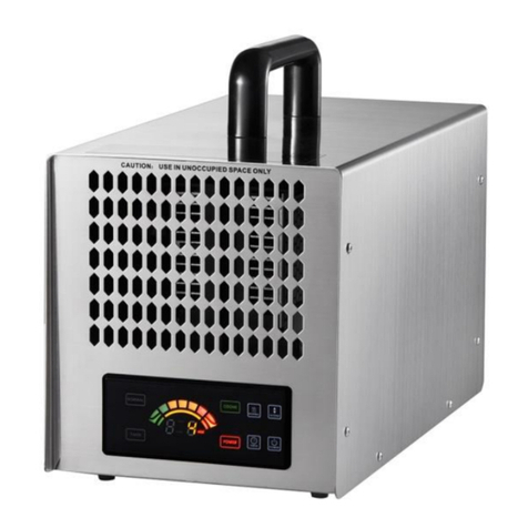 EcoQuest Ozone Blaster 20g User manual