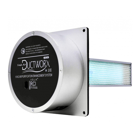 EcoQuest Fresh Air DuctwoRx owner's manual
