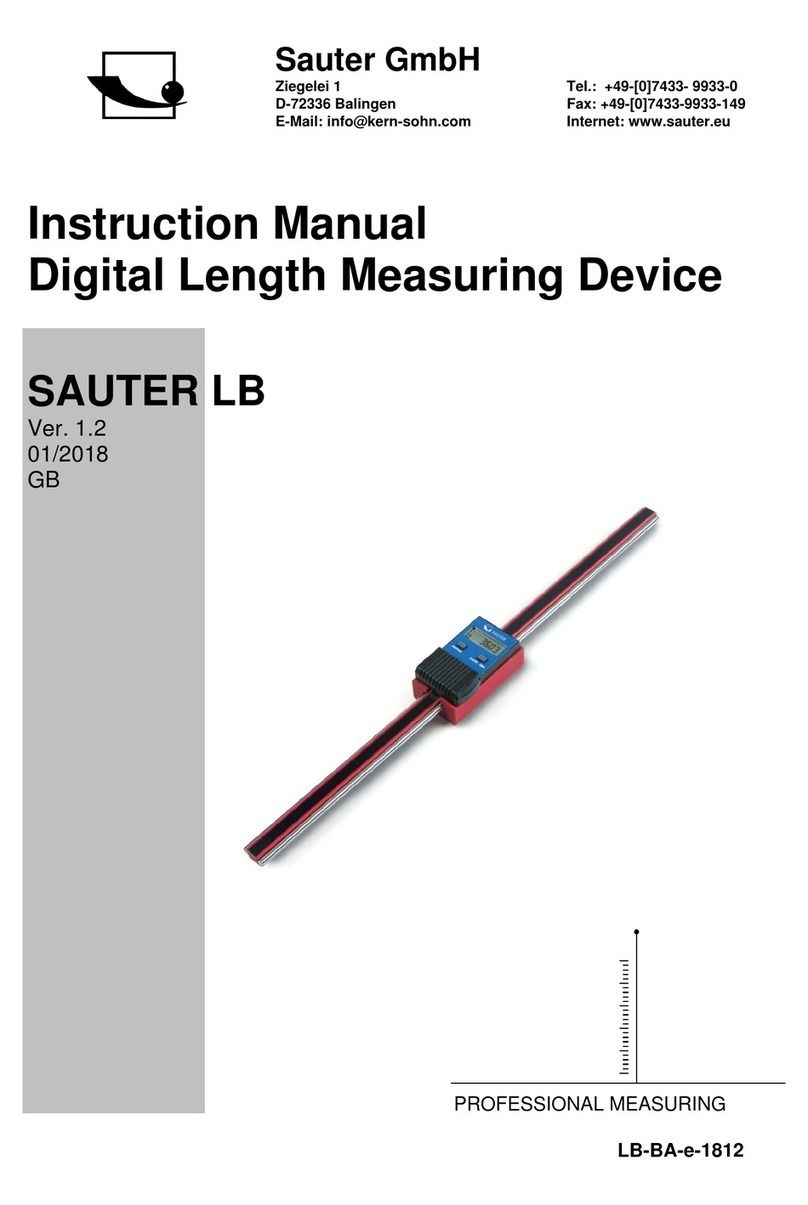 sauter LB User manual sauter LB User manual