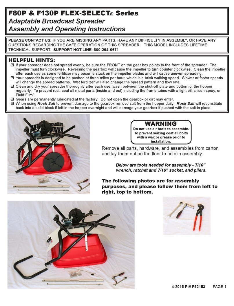 Maruyama FLEX-SELECT F80P Series Assembly and operating instructions