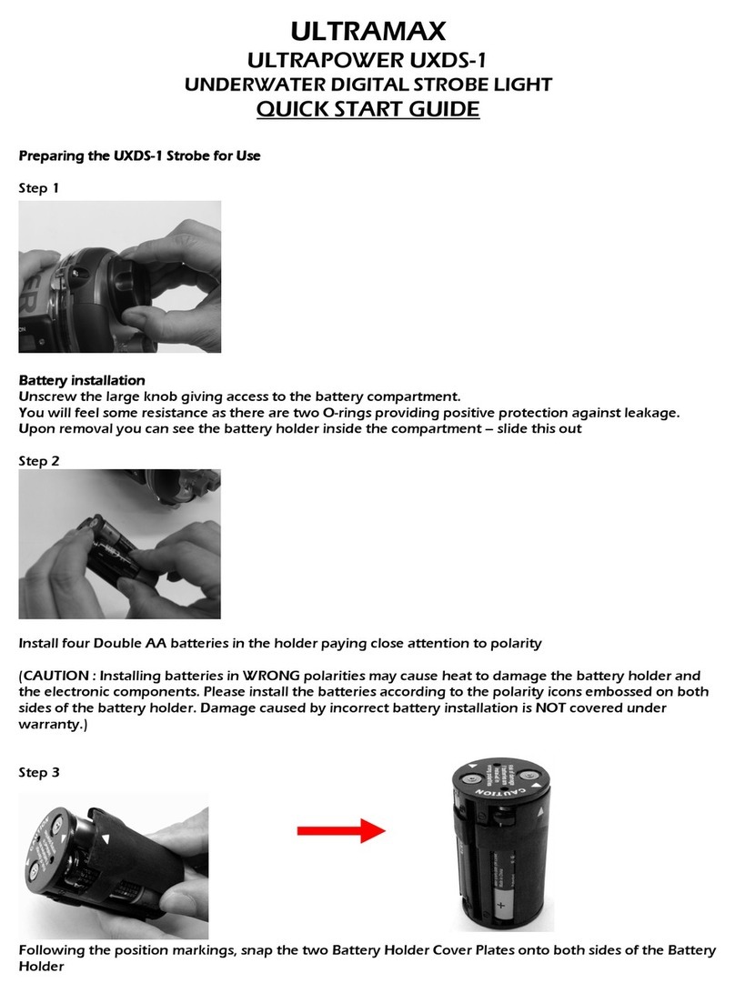 Ultra Max ULTRAPOWER UXDS-1 quick start guide