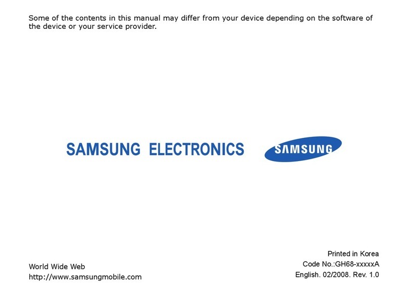 Samsung SGH-I788 User manual Samsung SGH-I788 User manual