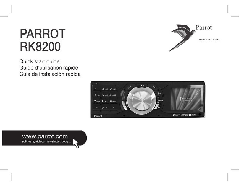 Parrot RK8200 quick start guide