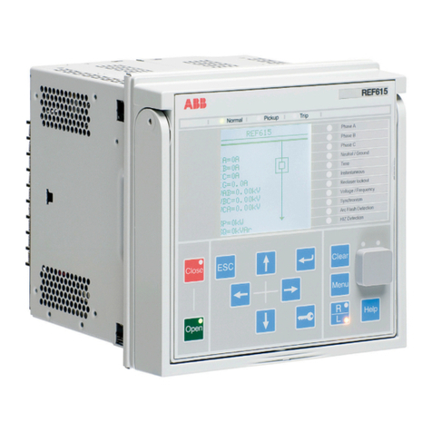ABB REF615 ANSI 5.0 FP1 User manual