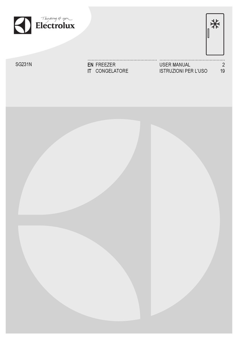 Electrolux SG231N user manual