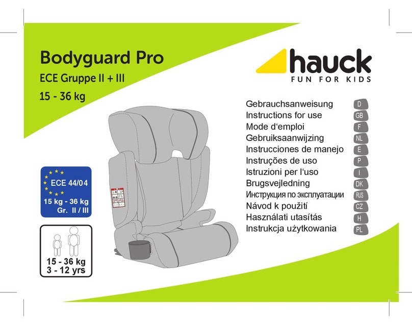 Hauck Bodyguard Pro User manual