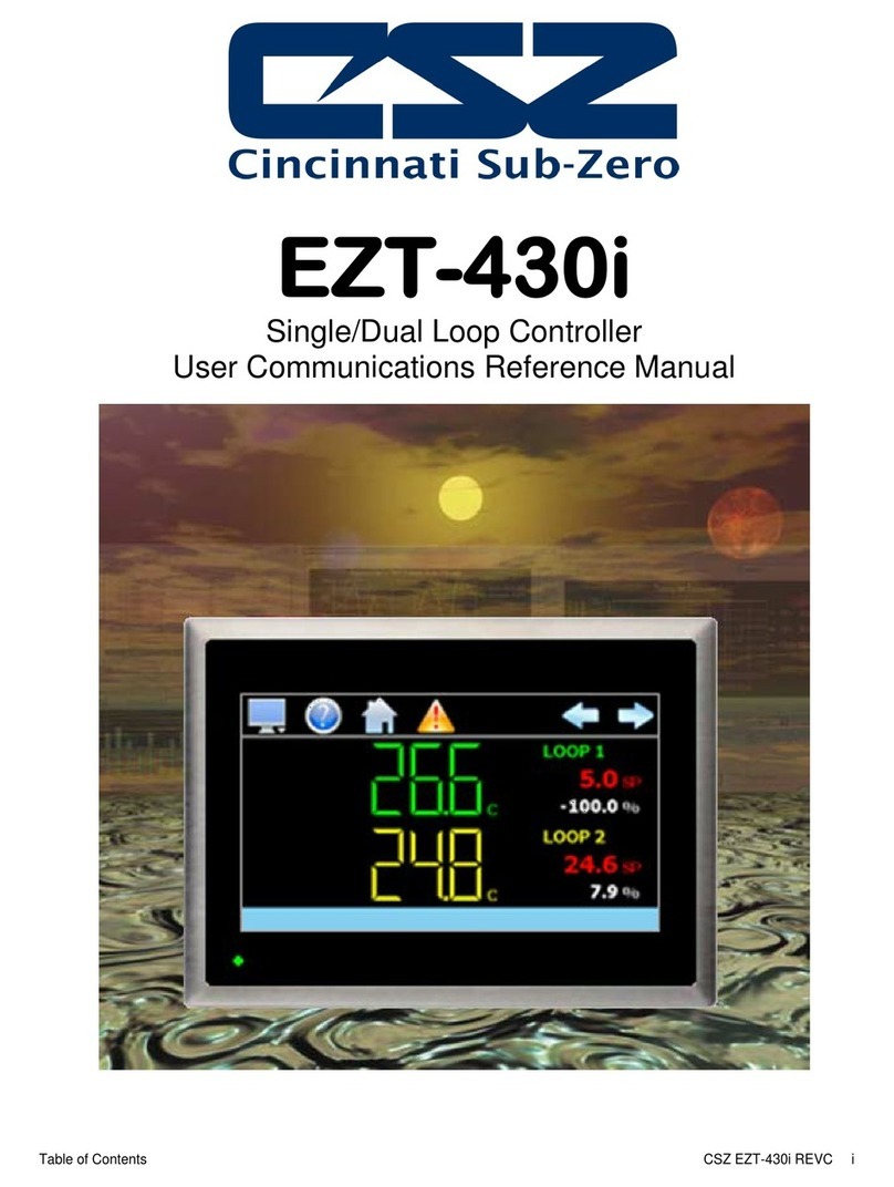 CSZ EZT-430i User's reference manual