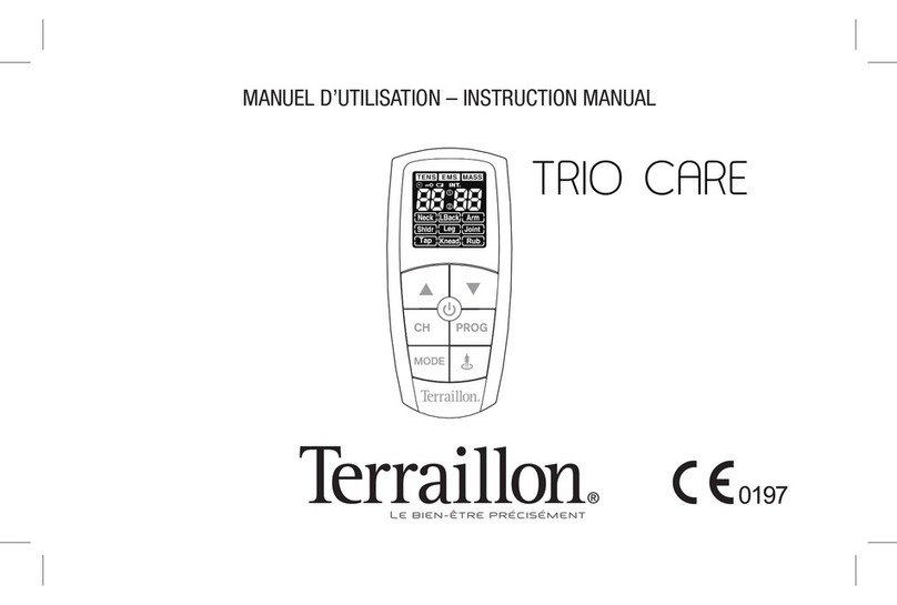 Terraillon TRIO CARE instruction manual