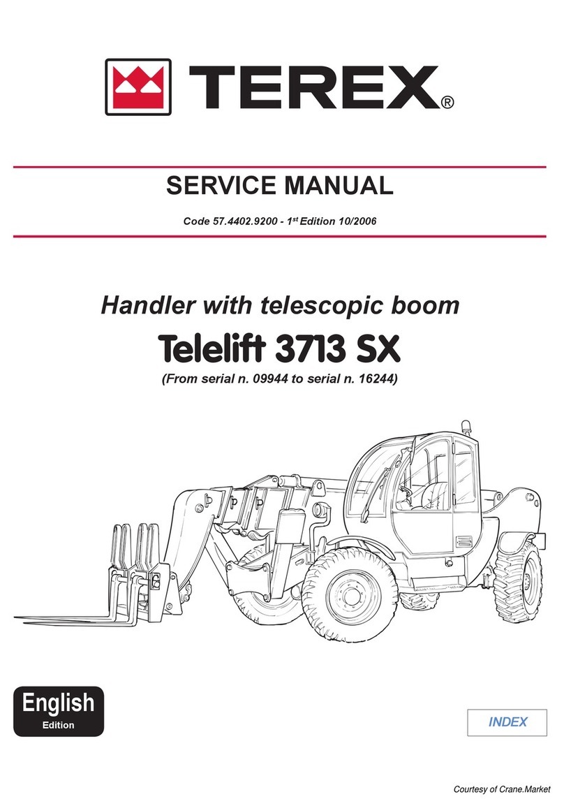 Terex Telelift 3713 SX Service manual