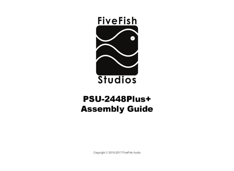 FiveFish Audio PSU-2448Plus+ Assembly guide