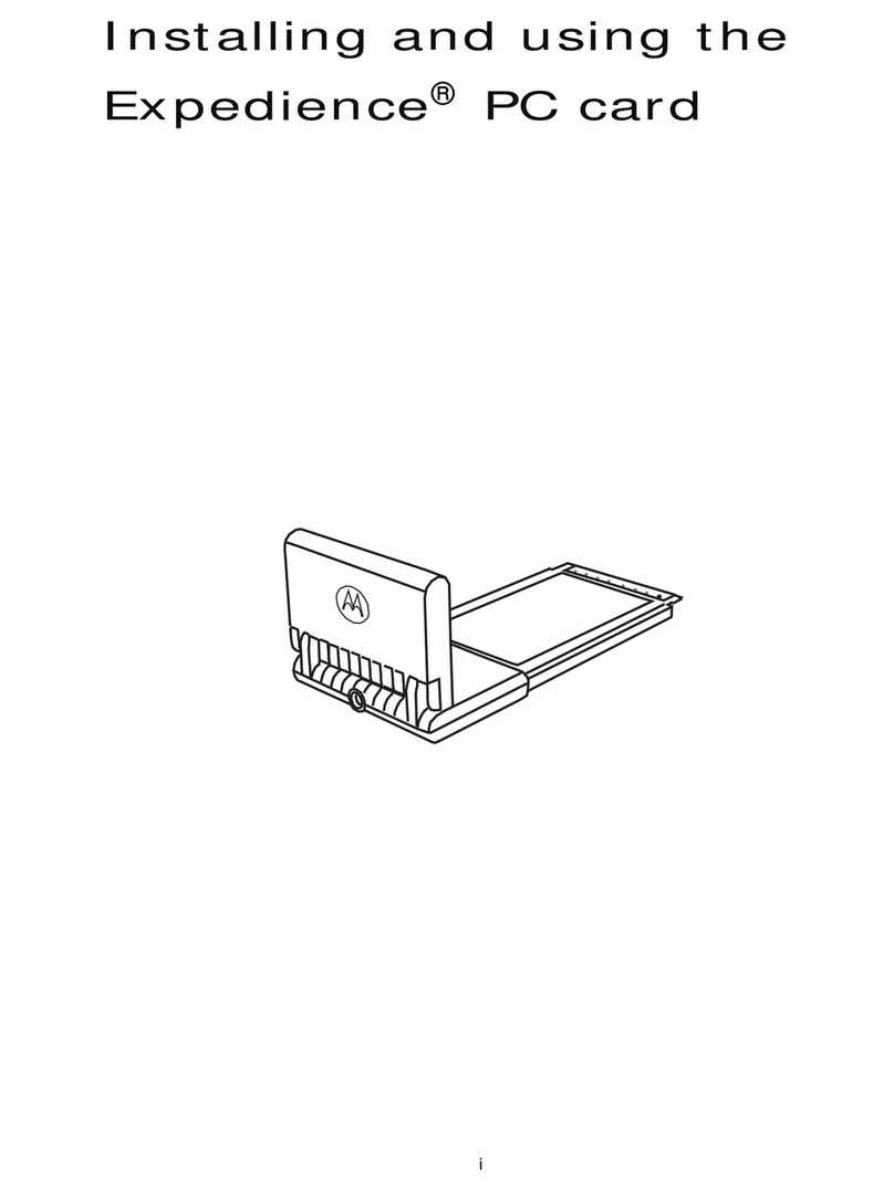 Motorola Expedience PCC-2510 Instruction Manual