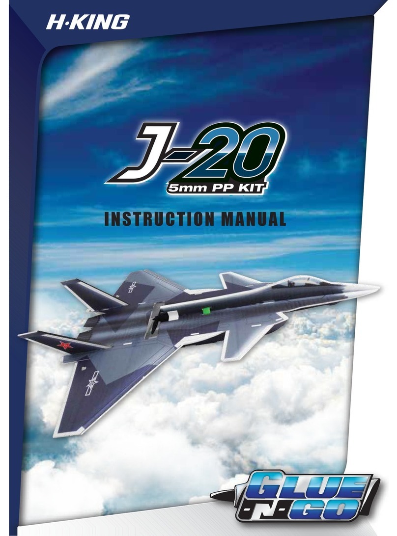 H-KING j-20 User manual