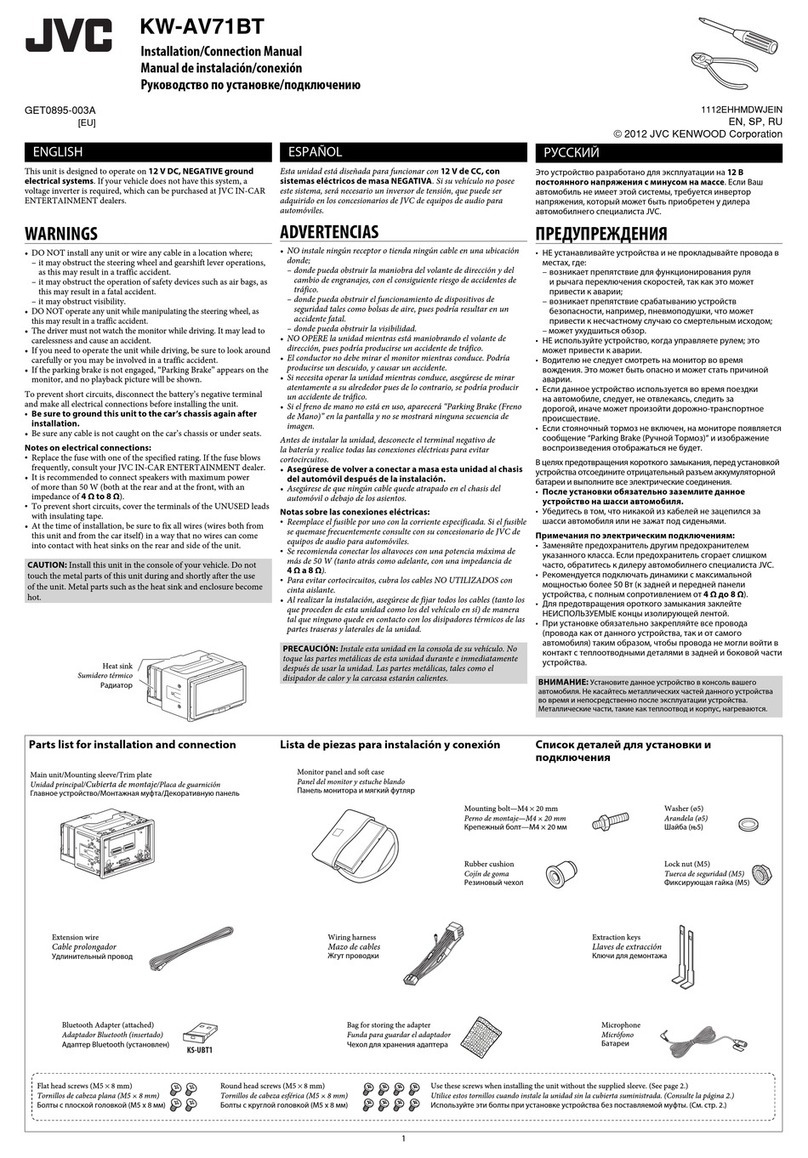 JVC KW-AB71BT Guide