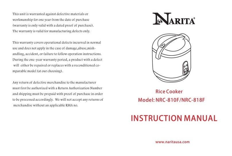 Narita NRC-810F instruction manual