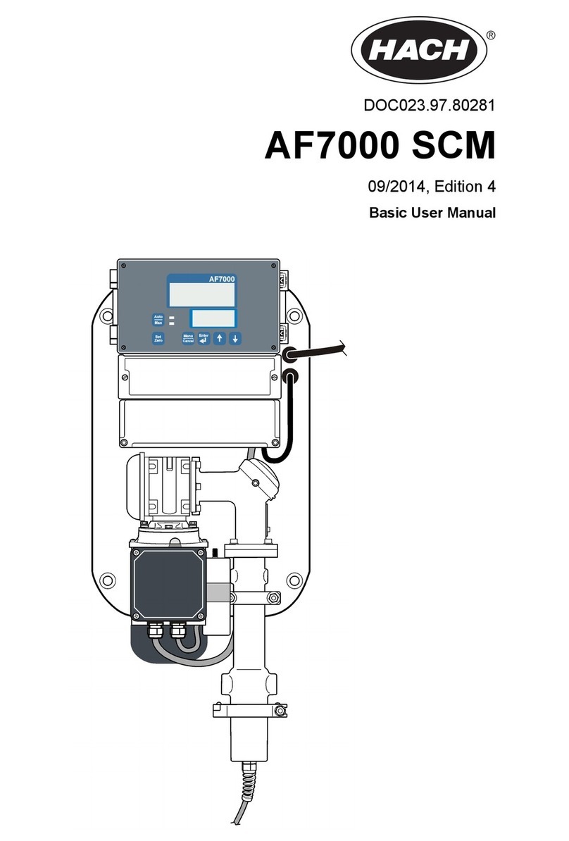 Hach AF7000 Basic user manual