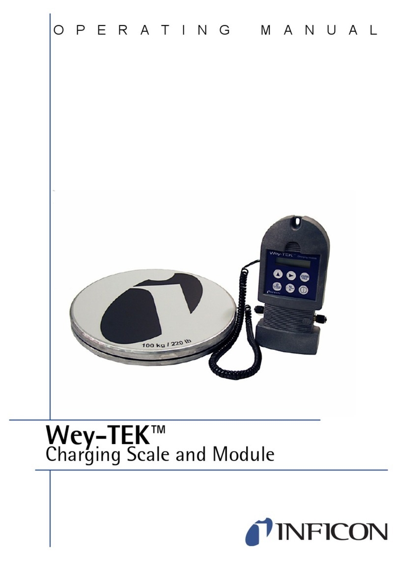 Inficon Wey-TEK operating manual