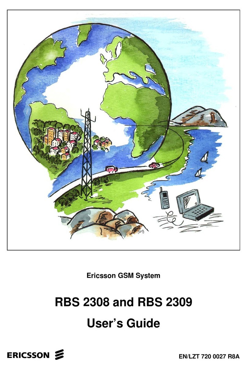 Ericsson RBS 2308 user guide