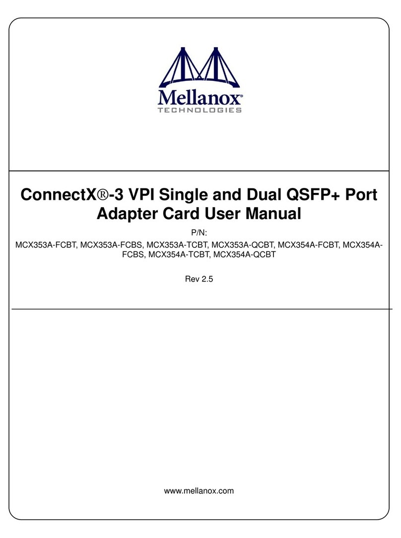 Mellanox Technologies ConnectX-3 Pro user manual