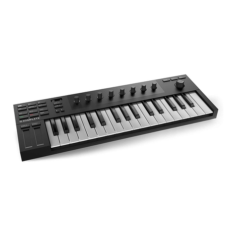 Native Instruments M32 User manual