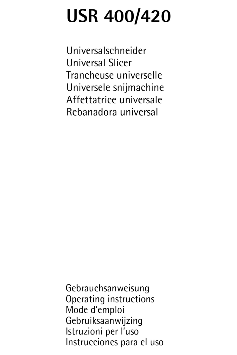 AEG USR 400 User manual